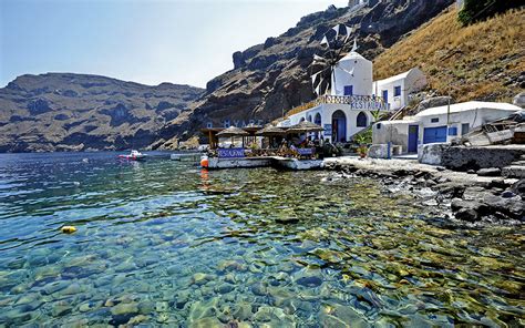 A Wild Beauty Santorinis Sister Island Of Therasia