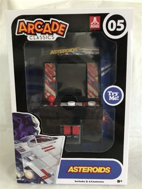 Asteroids Arcade Classics 05 Handheld Mini Arcade New Nib Ebay