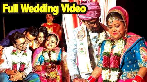 Bharti Singh And Haarsh Limbachiyaas Wedding Full Video 2017 Youtube