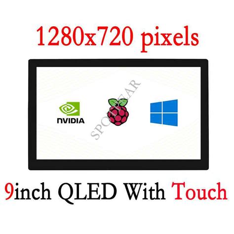 Raspberry Pi 9inch Qled Quantum Dot Display 9 Inch Lcd Capacitive Touch