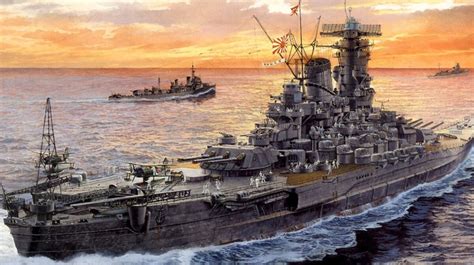 Yamato The Biggest Battleships Ever Had The Biggest Guns Ever