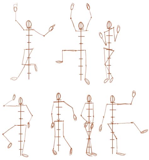 Learn How To Draw Human Figures In Correct Proportions By Memorizing Stick Figures How To Draw