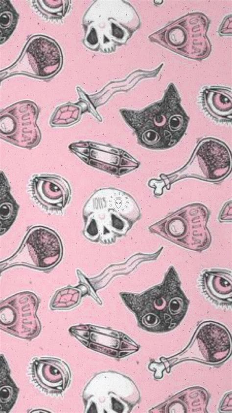 Pink Goth Wallpapers Wallpaper Cave