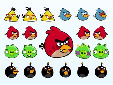 Angry Birds Characters Vector Art And Graphics