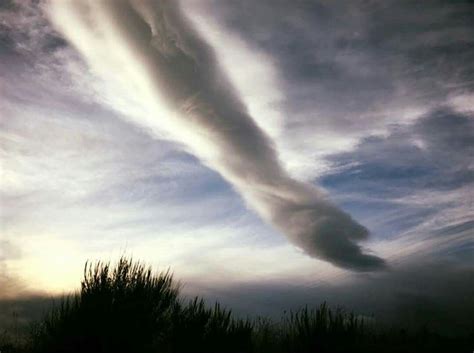 Cloud Looking Like The Hand Of God Taken In Scotland 2016 World