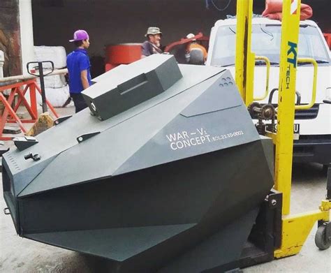 Robot Tank War V1 Reseller Solidworks Indonesia