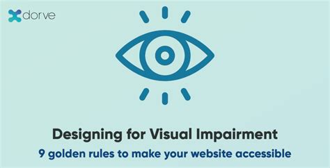 Visual Accessibility 9 Golden Principles To Master Infographic
