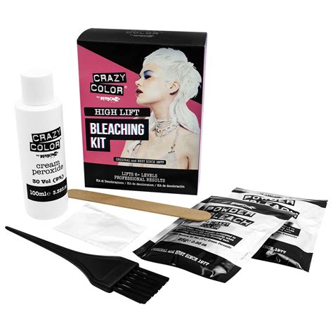 What's included in the kit the manic panic pack contains everything you need to bleach your hair: Kit de Décoloration CRAZY COLOR - Bleaching Kit - Kits de ...