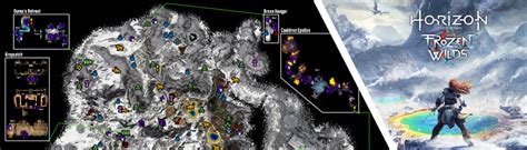 Horizon Zero Dawn Interactive Map Map Of The Usa With State Names