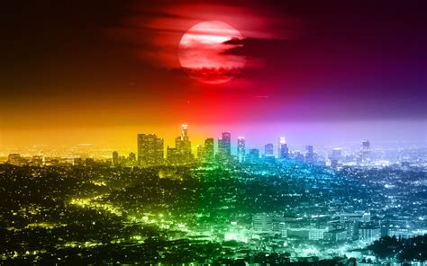 Rainbow City By Samantha800 On Deviantart Rainbow City Rainbow City