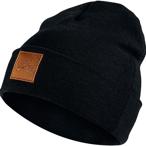Nike Foamposite One Mens Winter Beanie Hat Cap Blackwheat 745958 010