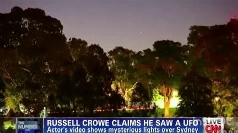 Actor Russell Crowe Filmed A Ufo 🛸 Youtube