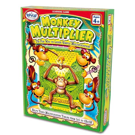 Buy Popular Playthings Monkey Multiplier Educational Math Learning Game