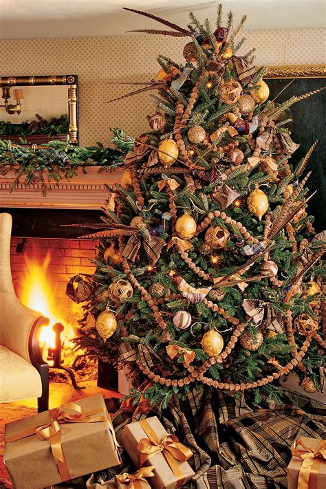 20 Rustic Christmas Tree Decorations