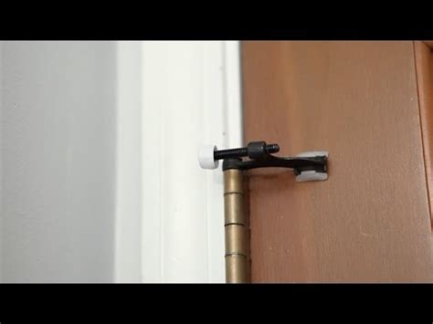 The customer can also pick up the goods at the freight forwarders warehouse and then handle the final delivery on his own. Installing a Hinge Pin Door Stop - YouTube