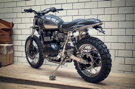 Kingston Customs Scrambler ‘il Sardo Triumph Scrambler Triumph