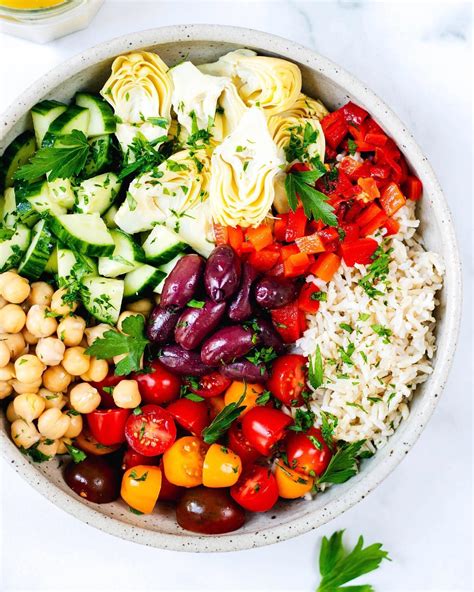Mediterranean Brown Rice Salad Recipe The Feedfeed