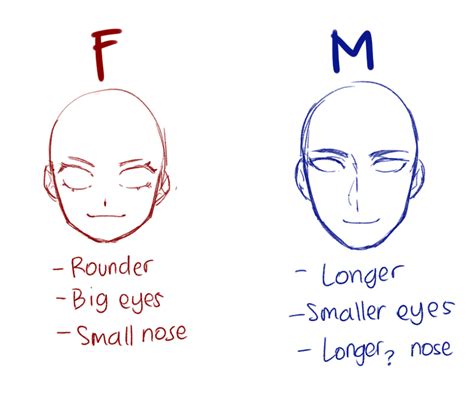 Simple Anime Anatomy For Female And Male Simple Anime Drawings Here