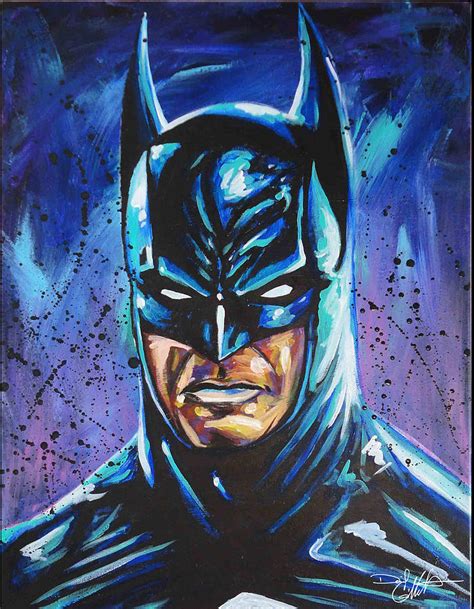 The Batman Painting By Daniel Gilbreath Pixels