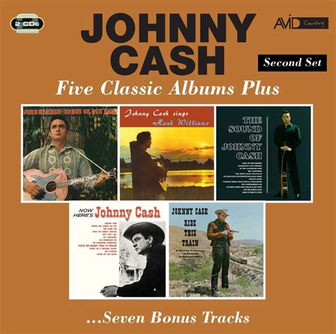 Five Classic Albums Plus 2 Cds Von Johnny Cash Cede Ch