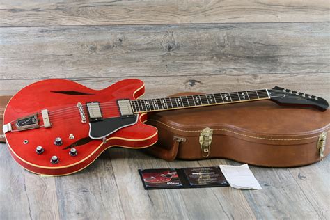 2014 Gibson Memphis Custom Es 335 Trini Lopez Signature Semi Hollow