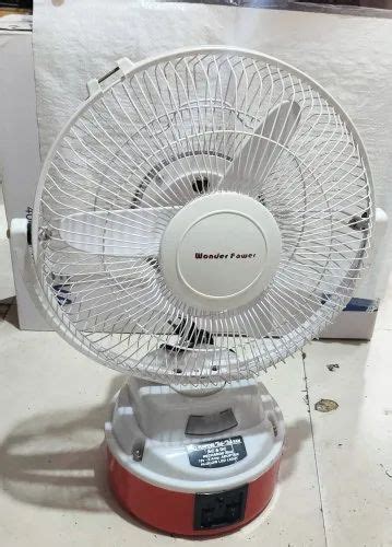 12v Dc Rechargeable Acdc Fan Inbuilt Battery High Speed At Rs 1950 In Pune