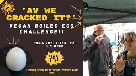 Vegan Boiled Egg Challenge 3 Youtube