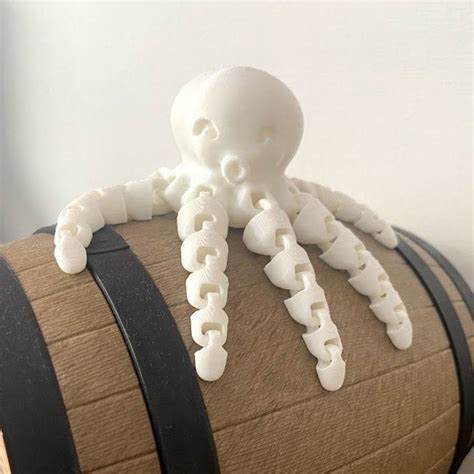 3d Printed Octopus Etsy Uk