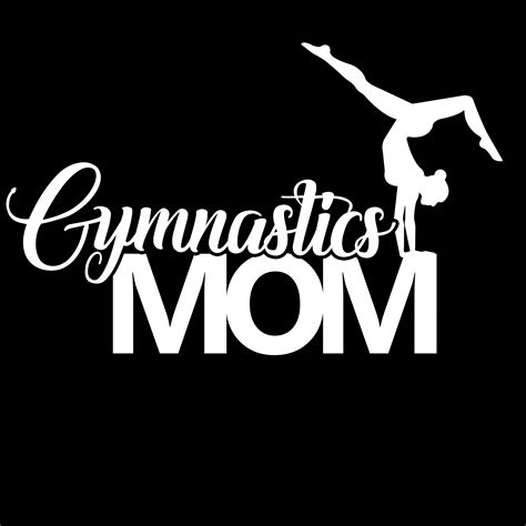 Gymnastics Mom Sports Vinyl Decal