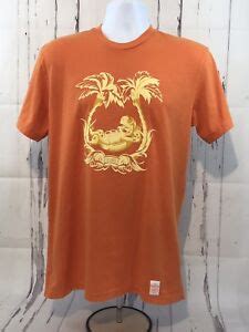 Kick Back Responsibly St Croix The Naked Turtle White Rum Tee Shirt Sz