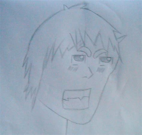Anime Angry Face By Rockertom94 On Deviantart