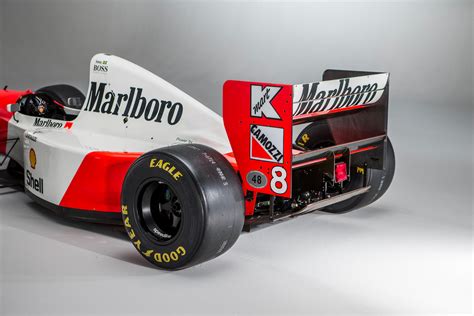 Ayrton Senna S 1993 Monaco Winning Mclaren Mp4 8 Sold For Eur 4 2 Million Autoevolution