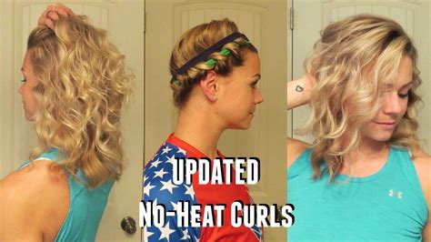 beachy waves curl your hair without heat no heat curls easy hair tutorials curly hair fri