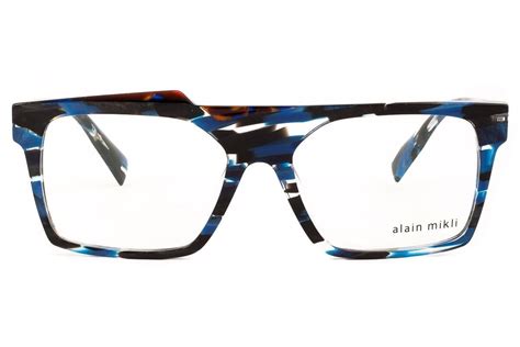 Alain Mikli Eyeglasses A Lac Blue Black
