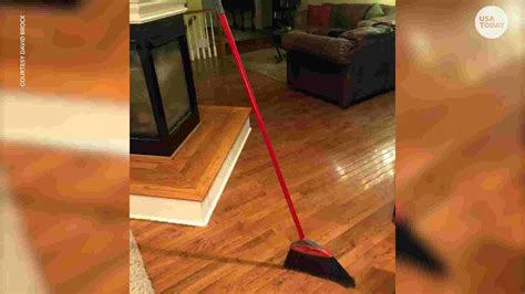 Broom Challenge Viral Post Shows Brooms Standing On Their Own