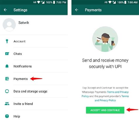 Whatsapp Payments Enable How To Send And Receive Money