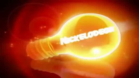 Nickelodeon Lightbulb Logo In 800 Slower Youtube