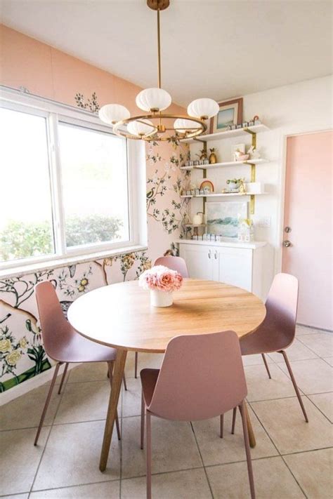 12 Pink Dining Rooms That Make Every Meal An Affair To Remember