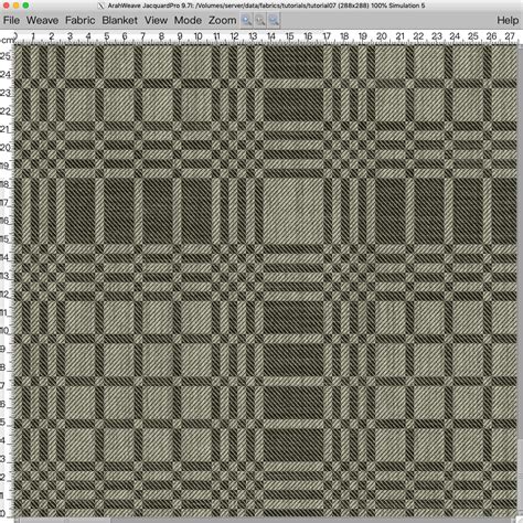 Arahne CAD/CAM for weaving | Updated tutorial: Making shaft damask with