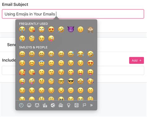 How To Use Emojis In Your Emails Sendlane Knowledge Base