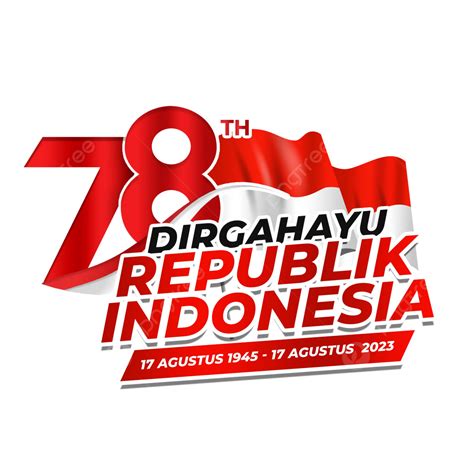Kartu Ucapan Hari Kemerdekaan Indonesia Berlogo Hut Ri Logo