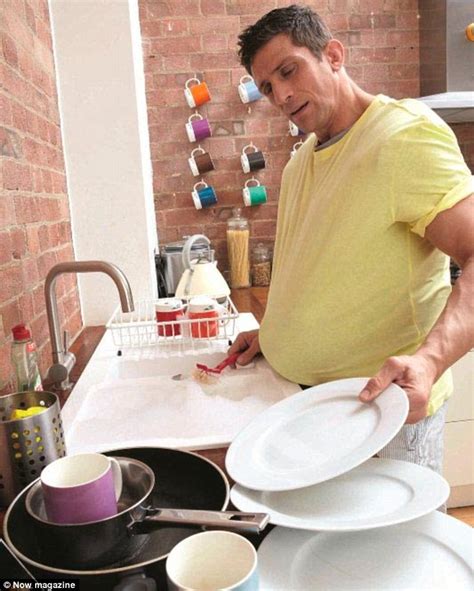 Alex Reid Becomes A Pregnant Man As He Tries To Emphasise With