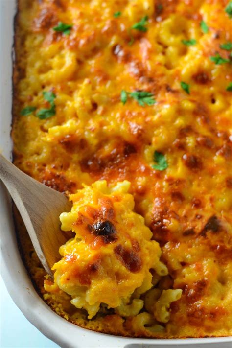 Just 20 minutes to prep and 30 to bake. Extra Cheesy Homemade Mac and Cheese • So Damn Delish
