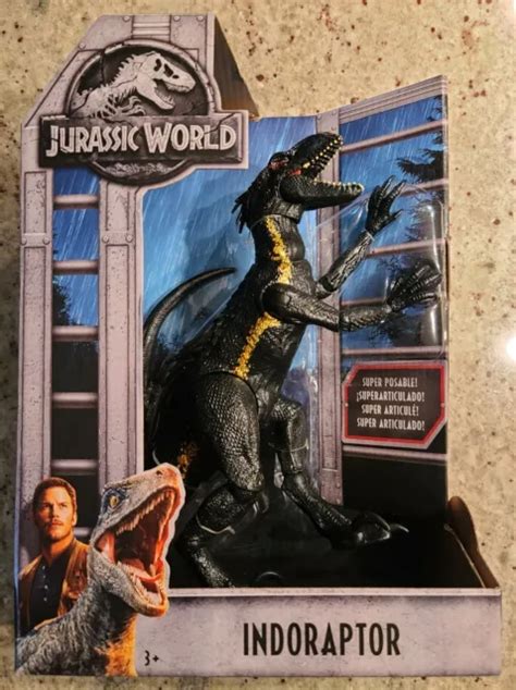 Mattel Jurassic World Indoraptor Super Posable Dinosaur Toy Figure My