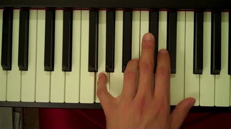 How To Play A G7 Chord On Piano Left Hand Youtube