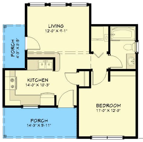 Adu Floor Plans 500 Sq Ft Home Alqu