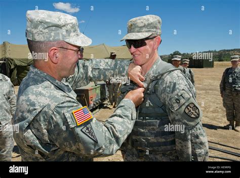 Us Army Brig Gen Bryan Kelly Left Commanding General Medical