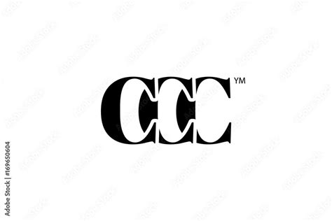 Ccc Logo Branding Letter Vector Graphic Design Useful As App Icon
