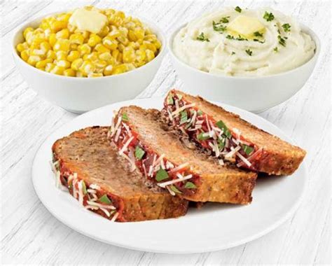 Meatloaf Dinner With 2 Sides Hy Vee Aisles Online Grocery Shopping