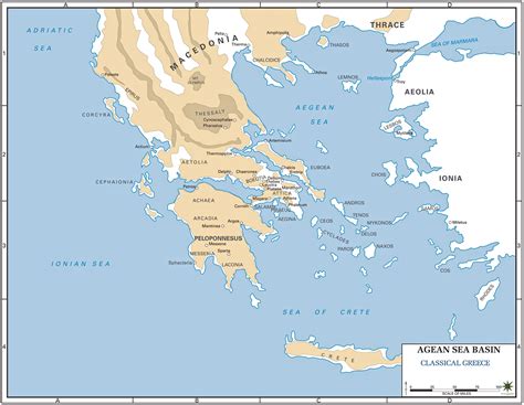 Map of Ancient Greece